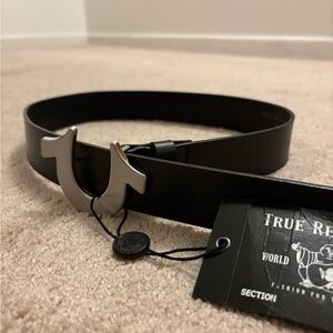 True Religion’s Horseshoe Buckle Belt
